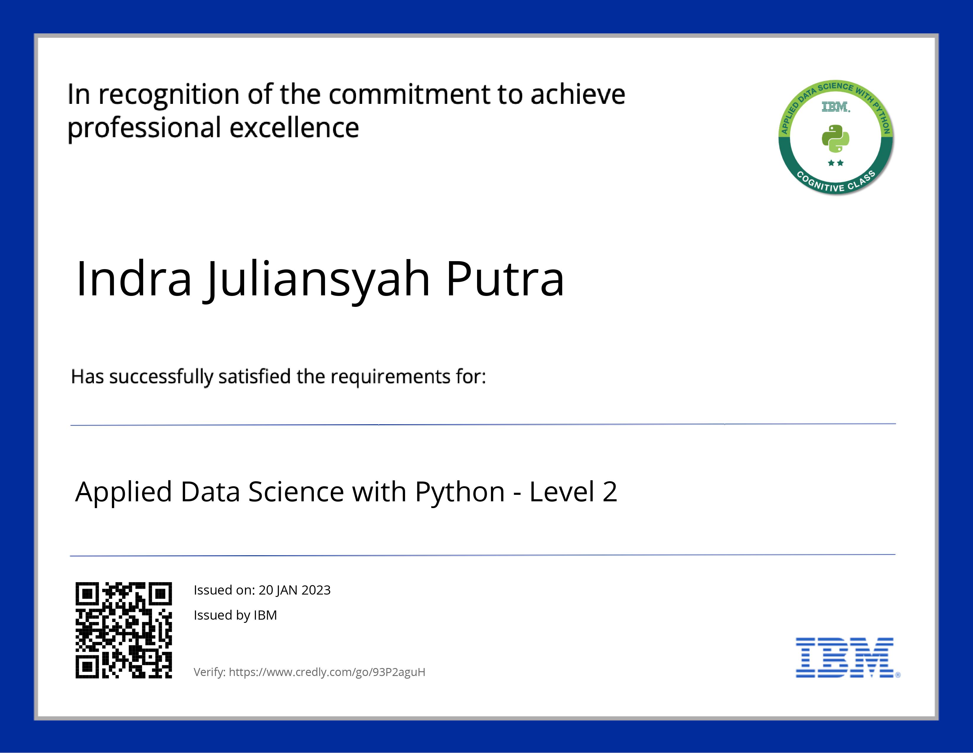 Certificate 3
